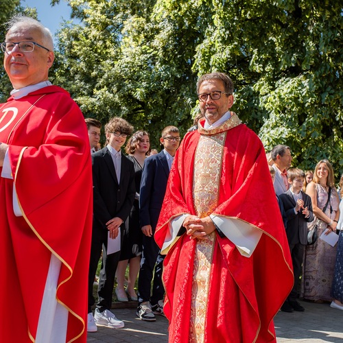 Firmung mit Prior Maximilian Krenn